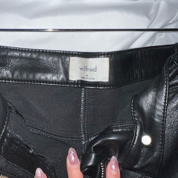 Aritzia melina leather pants - Picture 3 of 5